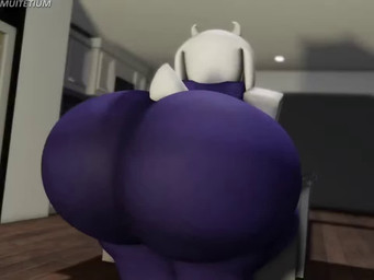 anal anal_penetration anthro big_breasts big_butt breast_play breasts bubble_butt butt clothed clothed_sex clothing fellatio female first_person_view floppy_ears fur grinding_on_face horn hot_dogging huge_breasts huge_butt hyper hyper_breasts hyper_butt inside looking_at_viewer male male/female nude oral penetration penile robe sex short_tail tail tail_tuft text titfuck tuft twerking white_body white_fur muitetium roblox undertale_(series) toriel boss_monster_(undertale) bovid caprine goat mammal robloxian 3d_(artwork) 3d_animation 4:3 animated artist_name digital_media_(artwork) high_framerate long_playtime no_sound video