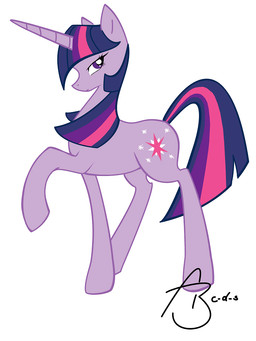 1_horn aged_up bangs cutie_mark eyelashes female feral hair hooves horn long_hair looking_at_viewer pose purple_body purple_eyes quadruped side_view simple_background solo tail white_background minerea friendship_is_magic hasbro my_little_pony mythology twilight_sparkle_(mlp) equid equine mammal mythological_creature mythological_equine unicorn 2011 3:4 digital_drawing_(artwork) digital_media_(artwork) full-length_portrait portrait signature
