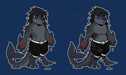 anthro black_body black_hair black_quills blue_eyes border bottomwear clothed clothing feet hair male membrane_(anatomy) no_shading pants pants_only pawpads paws red_pawpads simple_background solo toes topless transparent_background transparent_border webbed_feet puppetmaster13uwu changed_(video_game) demon_slayer kimetsu_no_yaiba giyu_tomioka aquatic cetacean goo_creature hybrid mammal porcupine rodent whale alpha_channel cel_shading shaded