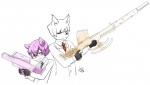 aogami chimangetsu couple eyewear feline female glasses gloves grenade_launcher gun hardlight hologram lynx male mattie mustelid naked_mole_rat necktie ranged_weapon rodent sniper_rifle suit weapon yamaneko_sougi
Rating: Safe
Score: 3
User: chi_mangetsu
Date: February 11, 2013