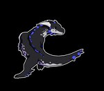 feral frill_(anatomy) horn membrane_(anatomy) membranous_frill simple_background solo transparent_background walking elurax mythology alym aquatic_dragon dragon marine mythological_creature mythological_scalie scalie wingless_dragon alpha_channel animated loop short_playtime