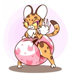 anthro big_diaper breast_tuft breasts brown_ears brown_spots claws clothed clothing diaper diaper_fetish eyeliner female fur leopard_spots makeup markings multicolored_body multicolored_diaper multicolored_fur pink_diaper purple_eyeliner purple_eyes simple_background solo spots spotted_body spotted_fur spotted_markings spotted_tail standing tail tail_markings topless tuft wearing_diaper white_background white_body white_diaper white_fur white_inner_ear yellow_body yellow_fur yellow_sclera dummydoodles kirby_(series) kirby_and_the_forgotten_land nintendo clawroline felid leopard mammal pantherine 2022 flat_colors hi_res