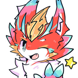 anthro big_eyes biped blue_eyes cute_fangs fangs fur kemono male one_eye_closed red_body red_fur slim_anthro slim_male solo teeth white_body white_fur hlg7777 mythology dragon furred_dragon furred_scalie mythological_creature mythological_scalie scalie 1:1 2019 hi_res icon