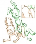 anthro duo male male/male sex young young_anthro aogami epic_games jazz_jackrabbit_(series) jazz_jackrabbit spaz_jackrabbit hare lagomorph leporid mammal 2013 hi_res brother_(lore) brothers_(lore) incest_(lore) sibling_(lore)