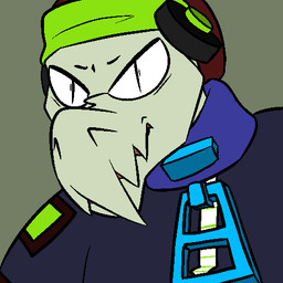 angry clothed clothing electronics hat headgear headphones headwear male solo clock-work lethal_league latch crocodile crocodilian reptile scalie 1:1 low_res