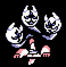 3_eyes 3_heads anthro darkness duo female handjob happy horn male male/female multi_eye multi_head offscreen_character penile sex tail tail_motion tailwag iloveslutyshortstax deltarune european_mythology greek_mythology mythology undertale_(series) clover_(deltarune) ralsei bovid caprine darkner goat hydra mammal animated digital_media_(artwork) low_res pixel_(artwork) pixel_animation short_playtime