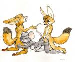 2016 anthro avoid_posting butt butt_grab canid canine dipstick_tail erection eyes_closed fellatio female fennec_fox fox from_behind_position genitals group group_sex hand_on_butt interspecies kneeling male male/female male_penetrating mammal markings mouse multicolored_tail murid murine nude open_mouth oral oral_penetration penetration penile penis predator/prey raised_tail rodent sex simple_background spitroast steve_gallacci tail tail_markings threesome toki_(disambiguation) traditional_media_(artwork) trio true_fox vaginal vaginal_penetration white_background