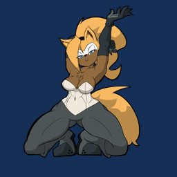 anthro breasts cleavage clothed clothing female solo randomgloves idw_publishing sega sonic_the_hedgehog_(comics) sonic_the_hedgehog_(idw) sonic_the_hedgehog_(series) whisper_the_wolf canid canine canis mammal wolf 1:1 absurd_res alpha_channel hi_res