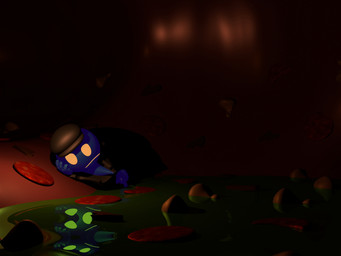bodily_fluids bread cheese clothed clothing coat dairy_products flat_cap food food_in_stomach hat headgear headwear inside_stomach internal male micro micro_prey not_furry organs pepperoni solo stomach stomach_acid topwear vore deadhead_don ecto_hatfield ghost spirit 3d_(artwork) 4:3 blender_(artwork) blender_cycles_(artwork) digital_media_(artwork)