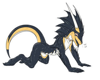 after_transformation all_fours anthro big_tail bodily_fluids bodysuit breath claws clothed clothing drooling fin genitals glistening glistening_body groan half-closed_eyes hood horn human_to_anthro human_transformation latex latex_clothing latex_skinsuit looking_pleasured male mask mask_transformation moan narrowed_eyes panting paws penis raised_tail revealing_outfit saliva seductive skimpy skinsuit skintight_suit slim solo species_transformation spread_legs spreading suit_transformation sultry_gaze tail tight_clothing tongue tongue_out transformation translucent wearing_mask conditional_dnp samagthrav2 mythology centrifuge aquatic aquatic_dragon dragon human mammal mythological_creature mythological_scalie scalie wingless_dragon 5:4 absurd_res hi_res