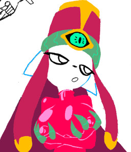 ambiguous_gender anthro bored breasts claws clothing crossgender latex latex_clothing latex_skinsuit skinsuit solo tight_clothing yogurtflash nine_sols red_candle_games ji_(nine_sols) felid feline mammal solarian