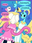 3_eyes ambiguous_gender anthro clothing dress duo halo multi_eye tentacles text wings whygena reggie_(whygena) angel humanoid mammal mouse murid murine rodent comic digital_media_(artwork) english_text hi_res