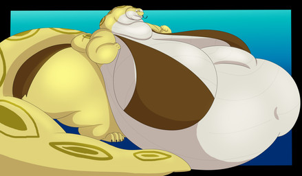 4_fingers 4_toes anthro belly big_belly big_breasts big_butt black_border black_claws black_tongue border bottomwear bra breasts butt claws clothed clothing deep_navel eyebrows feet female fingers forked_tongue huge_belly huge_breasts huge_butt hyper hyper_belly hyper_breasts hyper_butt morbidly_obese morbidly_obese_anthro morbidly_obese_female multicolored_body navel obese obese_anthro obese_female overweight overweight_anthro overweight_female purple_eyes shorts standing toes tongue underwear yellow_body bigwolf_(artist) reptile scalie snake hi_res shaded