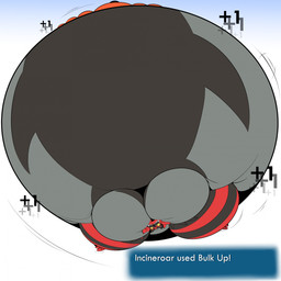 air_inflation anthro belly belly_expansion belly_inflation big_belly big_moobs big_muscles big_pecs body_inflation expansion floating fur green_eyes grey_belly grey_body grey_fur huge_belly hyper hyper_belly hyper_inflation immobile inflation male moobs muscular pecs red_body red_fur simple_background solo spherical_inflation stripes text white_background yellow_sclera terito nintendo pokemon generation_7_pokemon incineroar pokemon_(species) 1:1 2025 english_text hi_res