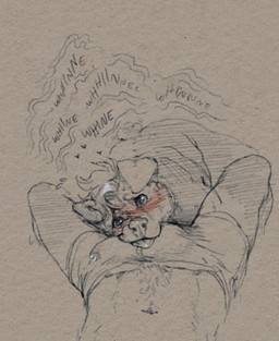 anthro bdsm blep blush blush_lines bodily_fluids brown_background bulge clothed clothing detailed_bulge duo genital_fluids genital_outline lying male male/male male_anthro on_back on_bulge on_penis penis_outline petplay pleading_eyes precum precum_through_clothing precum_through_underwear roleplay simple_background submissive submissive_anthro submissive_male subspace tongue tongue_out underwear underwear_only wet wet_clothing whining blushing_yokai tobias_weatherby canid canine canis domestic_dog mammal better_version_at_source