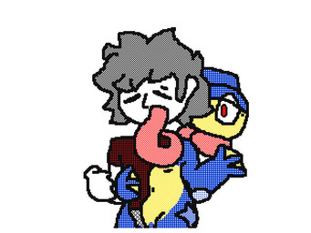 anthro brainwashing clothing duo forced male male/male mind_control null_bulge red_eyes suit takeover tongue tongue_out transformation moxxiecd nintendo pokemon animate_inanimate generation_6_pokemon greninja living_clothing pokemon_(species) 4:3 animated digital_media_(artwork) flipnote_studio_(artwork) long_playtime no_sound video