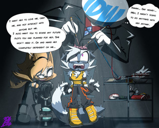 ambiguous_gender betrayal brain_surgery brainwashing exposed_brain female female/female forced gore group lobotomy personality_change personification restrained restrained_arms screaming silent_screaming tail tail_motion tailwag text trio twitching ruckuss idw_publishing sega sonic_the_hedgehog_(comics) sonic_the_hedgehog_(idw) sonic_the_hedgehog_(series) tangle_the_lemur whisper_the_wolf canid canine canis lemur mammal primate strepsirrhine wolf absurd_res english_text hi_res