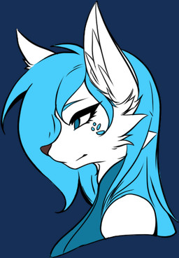anthro clothing female magic_user robe solo snowiefeather thermia_(character) canid canine canis fox hybrid mammal wolf alpha_channel low_res