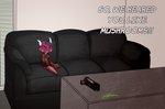 camera casting_couch feet female furniture sitting sofa solo text kamperkiller_(artist) lena_the_kobold humanoid kobold scalie absurd_res hi_res