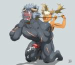 anthro anthro_on_anthro asphyxiation athletic_dom barazoku bdsm blush bodily_fluids choking cum cum_while_penetrated duo ejaculation erection erotic_asphyxiation garrote genital_fluids genitals hands-free horn humanoid_genitalia humanoid_penis larger_male larger_penetrated male male/male male_penetrated male_penetrating male_penetrating_male muscular muscular_male muscular_sub orgasm penetration penis scar sex size_difference small_dom_big_sub smaller_male strangling submissive submissive_male tusks subaru_aotk lifewonders tokyo_afterschool_summoners krampus_(tas) yule_(tas) deer demon felid mammal new_world_deer reindeer 2018 censored hi_res