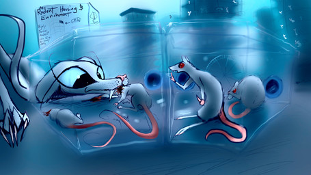 animal_genitalia balls bite blood blue_eyes bodily_fluids cage claws corpse cum death decapitation eating enclosure erection feeding feral fur genital_fluids genitals gore gore_focus group hamster_wheel hard_vore laboratory long_legs long_tail male masturbation nude open_mouth penis perspective pink_tail red_eyes scared scientific_experiment scientific_instrument semi-realistic severed_body_part sharp_teeth smile snuff tail teeth text tongue tube violence vore white_body white_fur l0veblood ksyker_ringola deity divine_longkat domestic_cat felid feline felis mammal murid murine rat rodent 16:9 digital_media_(artwork) english_text hi_res widescreen