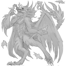 anthro biceps biped claws clothing dancing elegance elegant fangs headless horn legwear looking_at_another looking_at_viewer male membrane_(anatomy) membranous_wings muscular muscular_male muscular_thighs pose romantic simple_background singing smile solo tail teeth thigh_highs wings yellow_claws 0dder capcom european_mythology monster_hunter mythology fan_character ryak_sturmtanzer avian bird dragon elder_dragon malzeno mythological_creature mythological_scalie scalie vampire western_dragon 1:1 greyscale hi_res monochrome pinup sketch