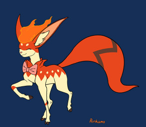 ambiguous_gender bow_accessory feral fire flaming_hair fur hooves markings orange_body orange_fur pink_nose pseudo_hair simple_background smile solo spots tail toonsquid_(artwork) toonsquid_2.0 transparent_background rinkamo palworld pocketpair deer mammal pal_(species) rooby_(pal) 2025 absurd_res alpha_channel animated animated_gif digital_media_(artwork) hi_res short_playtime signature