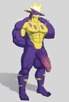 abs anthro balls big_balls big_muscles big_pecs big_penis electricity erection front_view genitals huge_balls huge_penis humanoid_genitalia humanoid_penis looking_at_viewer male muscular muscular_anthro muscular_male nipples nude pecs penis purple_body solo standing vein veiny_penis e-zoid nintendo pokemon amped_toxtricity generation_8_pokemon pokemon_(species) toxtricity absurd_res hi_res