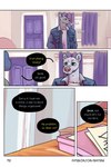 bed clothing dialogue door furniture green_eyes hairless inside letter male text window bastriw nico_(bastriw) pato_(bastriw) canid canine canis domestic_cat felid feline felis hairless_cat mammal sphynx_(cat) wolf 2:3 comic english_text hi_res url