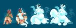anthro areola big_breasts biped black_visor blue_areola blue_inner_pussy blue_insides blue_markings blue_nipples blue_pussy blush bodily_fluids breasts clothed clothing cybernetics egg egg_from_pussy egg_vibrator female fingers fondling fur genital_fluids genitals green_clothing green_shirt green_topwear growth heart_symbol hooves horn kneeling legs_together machine markings mouthless nipples non-mammal_nipples nude oviposition partially_clothed pregnant pregnant_anthro pregnant_female pussy rapid_pregnancy self_fondle sex_toy shirt simple_background sitting sitting_on_ground solo species_transformation spread_legs spreading tail topwear transformation transformation_sequence unusual_insides vibrator white_body wings hhazard mythology antelope bovid cyborg dragon gazelle mammal mythological_creature mythological_scalie scalie 2019 colored sequence
