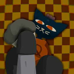 anthro bodily_fluids breasts checkered checkered_background clothing dirty dirty_clothing dirty_socks edging feet female foot_fetish foot_focus foot_play footjob footwear genitals looking_at_genitalia looking_at_penis nude orgasm_denial overweight overweight_female pattern_background penis sex simple_background sockjob socks solo sweat sweaty_clothing sweaty_footwear sweaty_socks teasing teasing_with_feet vibrating_penis colonthreeguy night_in_the_woods mae_borowski domestic_cat felid feline felis mammal 1:1 3d_(artwork) 3d_animation animated digital_media_(artwork)