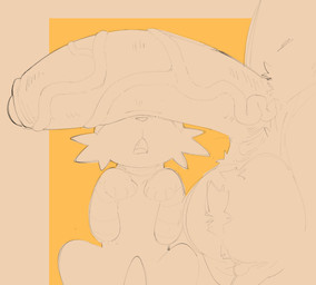 anthro balls big_penis biped cheek_tuft cute_fangs duo erection facial_tuft fangs feral foreskin fur genitals humanoid_genitalia humanoid_penis male open_mouth paws penis quadruped simple_background standing teeth tuft vein veiny_penis sushiamazing nintendo pokemon generation_7_pokemon litten pokemon_(species) absurd_res hi_res