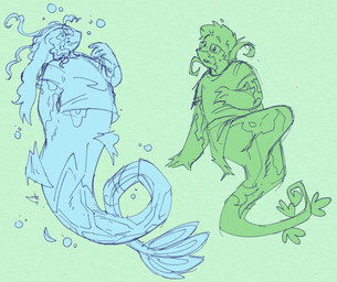 ambiguous_gender bottomless bubble clothed clothing duo eyewear feral fin glasses growth hair leaf leaf_tail limbs_merging long_hair looking_at_another loss_of_dexterity mid_transformation open_mouth partially_clothed scale_growth scales sharp_teeth shrinking_limbs simple_background tail tail_fin teeth torn_clothing transformation irradiatedsnakes mantischrysalis nintendo pokemon generation_3_pokemon generation_5_pokemon human mammal milotic pokemon_(species) reptile scalie sea_serpent serperior snake hi_res monochrome