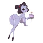 big_breasts big_butt breasts butt cake candle dessert female food genitals lit_candle nipples non-mammal_nipples pussy small_waist solo thick_thighs wide_hips mossyartburger undertale undertale_(series) muffet animal_humanoid arachnid arachnid_humanoid arthropod arthropod_humanoid humanoid spider_humanoid 1:1 hi_res