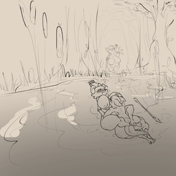 aquaphilia asphyxiation big_breasts breast_grab breasts breath_play drowning fat_belly female female/female fully_submerged hand_on_breast huge_breasts legs_wrapped_around_partner overweight overweight_female slightly_chubby slightly_chubby_female water sinfullapis dwarf_fortress kobold scalie 1:1 hi_res
