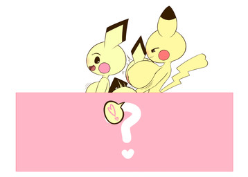 anthro anthrofied big_breasts breasts censor_bar female from_behind_position group head_between_breasts heart_symbol huge_breasts male male/female sex simple_background size_difference smaller_male standing_doggystyle trio white_background k-10 nintendo pokemon generation_1_pokemon generation_2_pokemon pichu pikachu pokemon_(species) 2020 tagme