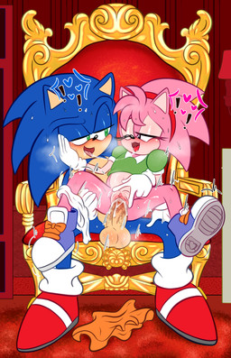 accessory adult_on_young after_kiss age_difference anthro anthro_on_anthro anthro_penetrated anthro_penetrating anthro_penetrating_anthro balls black_eyes blue_body blue_fur blush bodily_fluids bottomless bottomless_anthro bottomless_female bottomwear chair clitoral_hood clitoris clothed clothing clothing_around_one_leg cum cum_from_vagina cum_in_vagina cum_inside cum_on_penis duo ejaculation erection female female_penetrated footwear from_behind_position fur furniture genital_fluids genitals gloves green_clothing green_eyes hair hair_accessory hairband hand_on_cheek hand_on_vulva handwear happy happy_sex humanoid_genitalia loli looking_at_another looking_pleasured male male/female male_penetrating male_penetrating_female narrowed_eyes older_male one_eye_closed orange_clothing orgasm orgasm_face panties panties_around_one_leg panties_down partially_clothed penetration penile penile_penetration penis penis_in_vagina pink_body pink_fur saliva saliva_string sex shoes sitting size_difference skirt spread_legs spreading sweat sweatdrop throne tongue tongue_out topwear underwear underwear_around_one_leg underwear_down vaginal vaginal_fluids vaginal_fluids_on_penis vaginal_penetration vulva white_clothing white_panties white_underwear young young_anthro young_female young_penetrated younger_female younger_penetrated demichan classic_sonic_(universe) sega sonic_the_hedgehog_(series) classic_amy_rose sonic_the_hedgehog eulipotyphlan european_hedgehog hedgehog mammal 2026 absurd_res digital_media_(artwork) hi_res