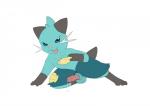 2014 3_fingers 3_toes :3 >:3 anthro balls barefoot blue_eyes cum cum_on_penis cum_string dewott dreiker erection fur grasp happy hi_res holding knot looking_at_viewer male mustelid nintendo nude otter penis plain_background pokémon raised_arm shell smile solo tongue tongue_out video_games whiskers
Rating: Explicit
Score: 7
User: toh
Date: March 07, 2014