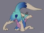 animal_genitalia animal_vulva blep canine_genitalia canine_vulva eyes_closed female feral flagging fur genitals inviting presenting presenting_vulva quadruped raised_tail simple_background solo tail teasing tongue tongue_out vulva heliofox mythology anary dragon furred_dragon furred_scalie mythological_creature mythological_scalie scalie 4:3 hi_res