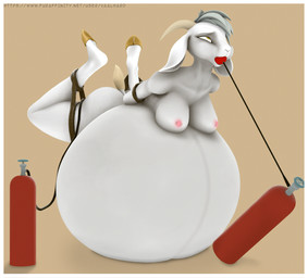 air_inflation air_tank anthro bdsm belly belly_expansion belly_inflation big_belly bondage bound expansion female gag gagged horn hose hose_in_butt hose_in_mouth hose_inflation huge_belly hyper hyper_belly hyper_inflation immobile inflation looking_pleasured looking_up lying lying_on_ground lying_on_self nipple_piercing nipples on_front on_ground piercing resting_on_belly rope solo swelling text white_body yellow_eyes vaalhard warfaremachine_(modeler) warfare_goat bovid caprine goat mammal 2023 3d_(artwork) digital_media_(artwork) hi_res source_filmmaker_(artwork) url
