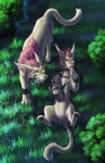 4_toes ambiguous_gender cat claws digitigrade druid feline female feral glowing_eyes grass hindpaw hyhlion inviting leash leather lying magic_user nude on_back paws pussy rigsby toes tribal_spellcaster video_games warcraft world_of_warcraft
Rating: Explicit
Score: 37
User: ippiki_ookami
Date: November 25, 2012
