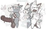 abdominal_bulge ahegao anal anal_penetration animal_genitalia animal_penis anthro anthro_on_anthro anthro_penetrated anthro_penetrating anthro_penetrating_anthro ball_size_difference balls big_balls big_penis bodily_fluids bottomless bottomless_anthro bottomless_male breath clothed clothed/nude clothing duo emanata equine_genitalia equine_penis erection eye_roll from_behind_position frown fucked_silly fur furry_logic genitals glans hair heart_symbol hoof_hands hooves huge_balls huge_penis humanoid_genitalia humanoid_penis hyper hyper_balls hyper_genitalia hyper_penis long_penis looking_at_another looking_pleasured male male/male male_penetrated male_penetrating male_penetrating_male medial_ring motion_lines musk musk_clouds musky_penis narrowed_eyes nude onomatopoeia open_mouth penetration penile penile_penetration penis penis_in_ass penis_size_difference ridiculous_fit rough_sex saggy_balls sex shirt simple_background smile sound_effects standing standing_sex sweat tank_top tears tears_of_pleasure text thick_penis thick_thighs thrusting tongue topwear tuft uneven_balls urethra vein white_background bakenek0o animal_crossing nintendo bob_(animal_crossing) roscoe_(animal_crossing) domestic_cat equid equine felid feline felis horse mammal 2025 english_text hi_res restricted_palette sketch