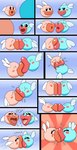 absurd_res affectionate deep_kiss eager female female/female happy hi_res kirby_(series) kirby_and_the_amazing_mirror kiss_on_lips kissing leap_(kirby) love making_out mario_bros mepwep nintendo passionate passionate_kiss sloppy_kiss smeech super_mario_galaxy