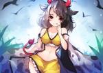 big_breasts breasts female horn red_eyes solo チーズロル_(artist) touhou urumi_ushizaki animal_humanoid bovid bovid_humanoid bovine bovine_humanoid cattle_humanoid humanoid mammal mammal_humanoid hi_res