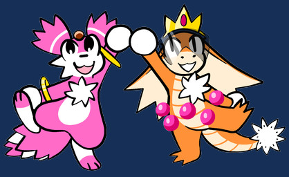crown duo eyewear female headgear pose raised_hand raised_leg ring scales semi-anthro simple_background sunglasses tail thick_tail transparent_background ventral_scales trout_(artist) patricia_taxxon pix_&_bit bit_(pix_&_bit) pix_(pix_&_bit) mammal reptile scalie unknown_species aliasing alpha_channel digital_media_(artwork) hi_res