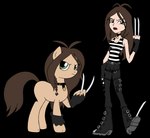 Rating: s
ID: 5409550
Date: 2025-03-03 11:42:55 -0500
Status: active
Score: 3
alpha_channel dual_persona duo edcom02 equestria_girls equid equine female green_eyes hasbro hi_res horse human jmkplover laura_kinney lipstick makeup mammal marvel my_little_pony pony x-23 x-men post #5409550