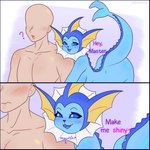 1:1 absurd_res anthro arm_grab bald bedroom_eyes big_breasts big_butt blush breasts butt comic cumporeon duo eeveelution embrace faceless_character faceless_male female female_on_human generation_1_pokemon happy hi_res holding_shoulder hug human human_on_anthro imminent_sex insemination_request interspecies looking_at_another male male/female mammal meme narrowed_eyes nintendo pokemon pokemon_(species) pokemorph pokephilia requesting seductive sex_request side_boob smile smug squish suggestive tail vaporeon vaporeon_copypasta velvetbunn