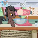 1:1 animated animated_comic appliance bitterplaguerat comic cooking dialogue earth_pony electric_mixer english_text equid equine feral hasbro horse kitchen_appliance loki_(bitterplaguerat) loop male mammal my_little_pony pony salt scroll short_playtime tail text