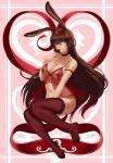 big_breasts breasts brown_eyes brown_hair candy chocolate clothed clothing dessert female food hair heart_symbol holidays legwear lingerie long_hair looking_at_viewer navel panties skimpy smile solo thigh_highs underwear sinccubi rooster_teeth rwby valentine's_day velvet_scarlatina animal_humanoid faunus humanoid lagomorph lagomorph_humanoid leporid_humanoid mammal mammal_humanoid rabbit_humanoid 2019