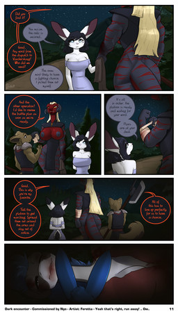 anthro armor bandage big_breasts black_body black_eyes black_hair black_skin blonde_hair blood blood_on_face blue_body blue_eyes blue_fur bodily_fluids breasts brown_body brown_fur clothing cupless_top dialogue dress female fur grey_body grey_skin hair halberd male melee_weapon muscular muscular_female polearm red_body red_skin text towel weapon white_body white_fur white_skin yellow_eyes feretta mythology tale_of_tails bright-eyes liz'alia nyo_la_nixan_(character) canid canine draako dragon hadanin lagomorph leporid mammal mythological_creature mythological_scalie rabbit scalie 2026 absurd_res comic english_text hi_res